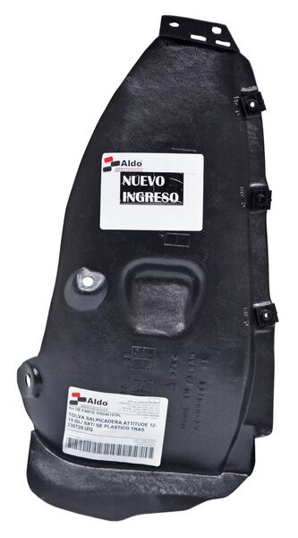 TOLVA DODGE SALPICADERA ATTITUDE 2012-2015 PLÁSTICO TRASERO IZQUIERDA TYG