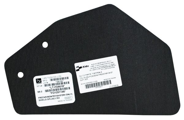TOLVA FORD SALPICADERA SUPERIOR FREESTAR 2004-2007 DERECHA TYG