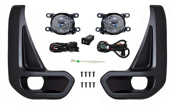 FARO DE NIEBLA TOYOTA HILUX 2021-2025 LED C / PARRILLA JGO 352 624 TYG