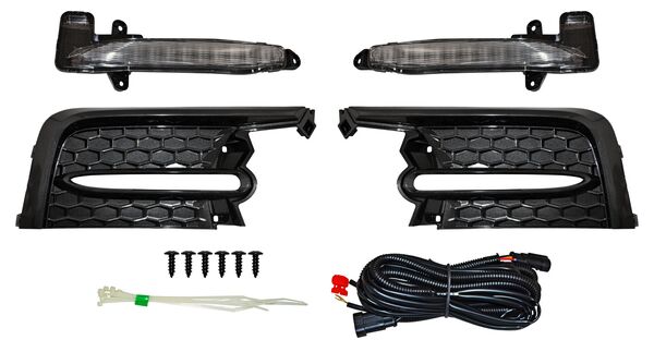 FARO DE NIEBLA TOYOTA COROLLA 2020-2023 SE LED C / PARILLAS JGO 352 TYG