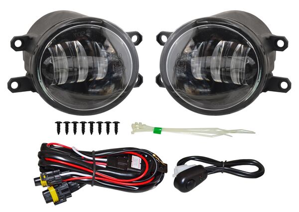 FARO DE NIEBLA TOYOTA COROLLA 2014-2016 / HIGHLANDER 2014-2016 / TACOMA 2016-2023 / TUNDRA 2014-2016 / YARIS 2017-2019 C / BASE LED JGO 352 TYG