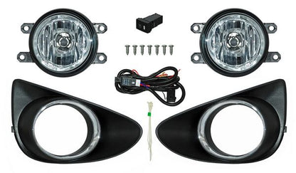 FARO DE NIEBLA TOYOTA YARIS 2012-2014 5P C / PARRILLA FILO CROM JGO 352 TYG