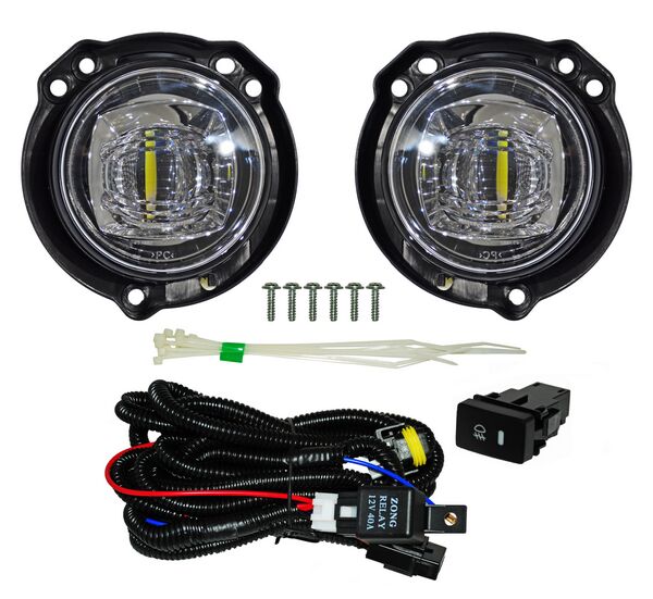 FARO DE NIEBLA TOYOTA AVANZA 2012-2015 C / BASE LED JGO 352 TYG