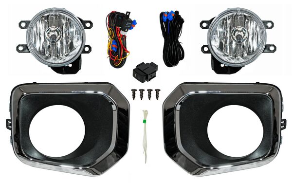 FARO DE NIEBLA TOYOTA TACOMA 2016-2023 C / PARRILLA FILO CROM JGO 352 TYG