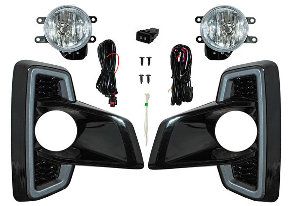 FARO DE NIEBLA TOYOTA HILUX 2019-2020 ROCCO / REVO C / PARRILLA JGO 352 TYG