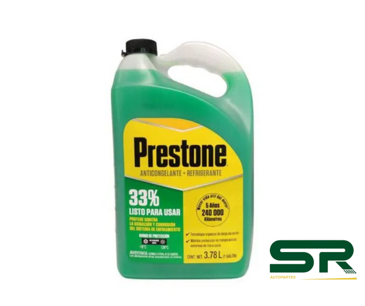 ANTICONGELANTE AFC VERDE 33% 3.78L PRESTONE